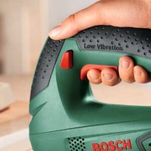 Bosch Home and Garden 06033A0700 PST 650 Compact Easy Seghetto Alternativo, 500 W, Nero/Verde65 mm