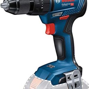 Bosch Professional 06019H5304 Trapano a Percussione Gsb 18V-55, 2X4.0Ah Batterie + Caricatore, 18 Volt, Diametro Foro in Muratura: 10 mm, in L-Boxx, 18 V, Blu