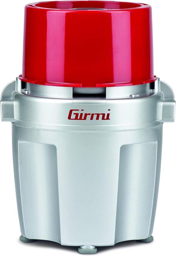 Girmi Tr20 Tritatutto Con lame in Titanio Rosso/argento